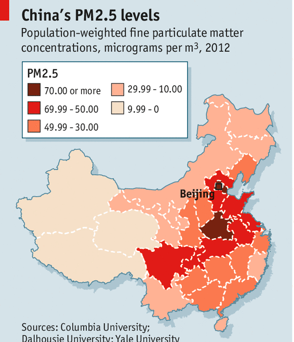 Provinces in China commit to air pollution targets