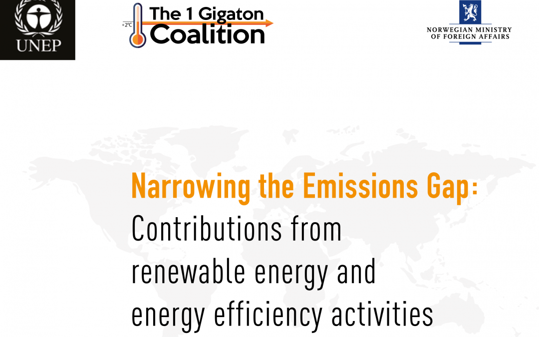 1 Gigaton Coalition Launches Inaugural Report, Yale Researchers Lead Authors