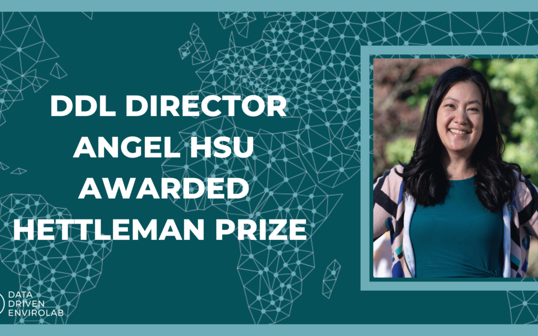 DDL Director Angel Hsu Awarded Hettleman Prize