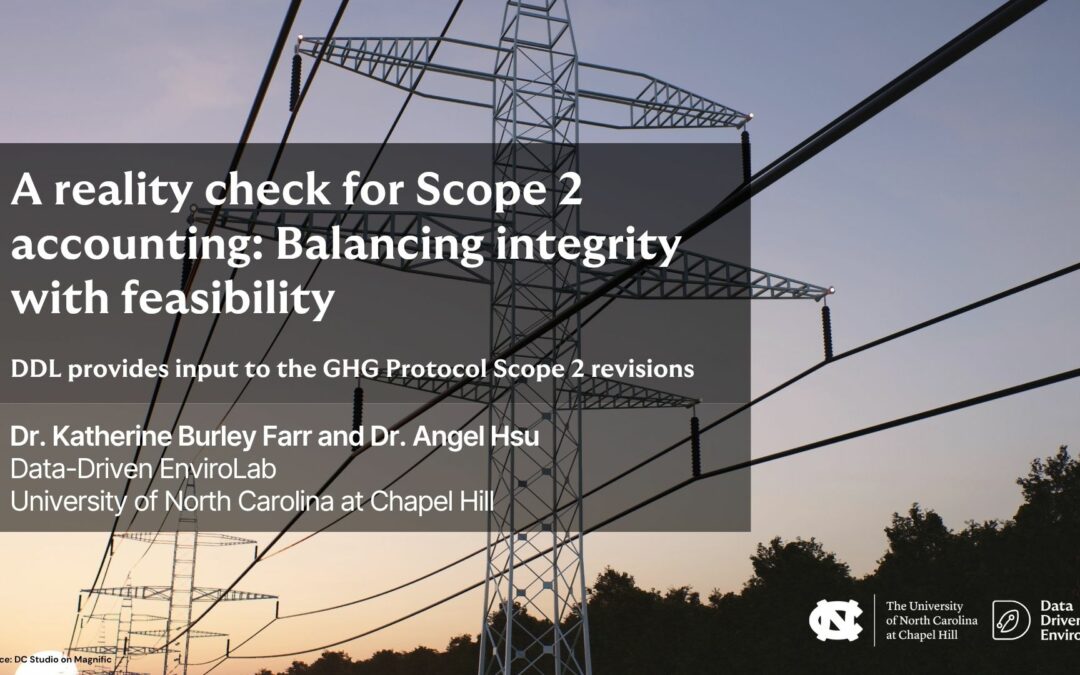 A reality check for Scope 2 accounting: Balancing integrity with feasibility